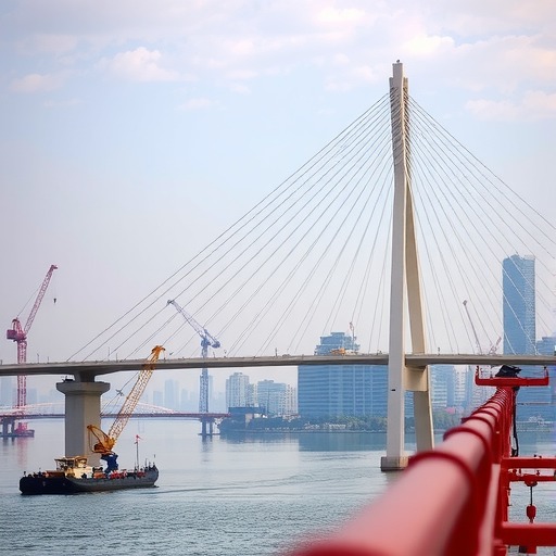 广州雁塔大桥全桥合龙!计划2026年春节前建成通车(图)(图4) 广州雁塔大桥全桥合龙!计划2026年春节前建成通车(图)(图4)