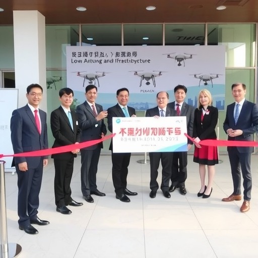 宁夏交建投集团低空经济研究院和宁夏高路低空科技产业有限公司揭牌成立(图1)