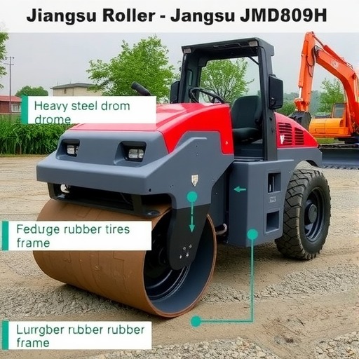 江苏骏马 JMD809H 压路机(图1) 江苏骏马 JMD809H 压路机(图1)