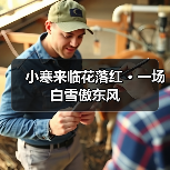 小寒来临花落红 · 一场白雪傲东风（图3）