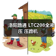 洛阳路通 LTC208全液压 压路机(图3) 洛阳路通 LTC208全液压 压路机(图3)