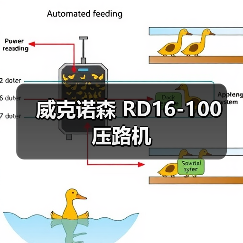 威克诺森 RD16-100 压路机(图2) 威克诺森 RD16-100 压路机(图2)