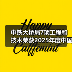中铁大桥局7项工程和技术荣获2025年度中国中铁绿色环保奖项（图4）