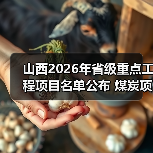 山西2026年省级重点工程项目名单公布 煤炭项目22个(图2) 山西2026年省级重点工程项目名单公布 煤炭项目22个(图2)