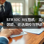 STR30C-8压路机：高效能、灵活操控与舒适性优势（图1）