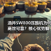 酒井SW800压路机为何高效可靠？核心优势解析（图3）