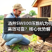 酒井SW800压路机为何高效可靠？核心优势解析（图2）