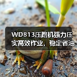 WD813压路机强力压实高效作业，稳定省油！（图2）