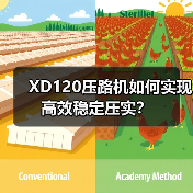 XD120压路机如何实现高效稳定压实？（图1）