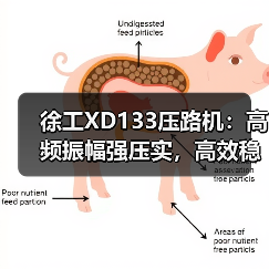 徐工XD133压路机:高频振幅强压实,高效稳定作业(图4) 徐工XD133压路机:高频振幅强压实,高效稳定作业(图4)