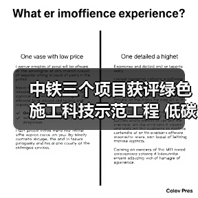 中铁三个项目获评绿色施工科技示范工程 低碳技术如何落地?(图2) 中铁三个项目获评绿色施工科技示范工程 低碳技术如何落地?(图2)
