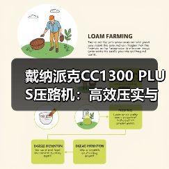 戴纳派克CC1300 PLUS压路机:高效压实与安全操作的完美结合(图2) 戴纳派克CC1300 PLUS压路机:高效压实与安全操作的完美结合(图2)