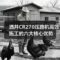 酒井CR270压路机高效施工的六大核心优势(图3) 酒井CR270压路机高效施工的六大核心优势(图3)