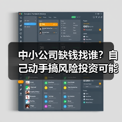 中小公司缺钱找谁？自己动手搞风险投资可能吗？（图2）
