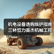 机电设备选购维护指南 三林恒力美杰机械工程实用方法