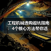 工程机械选购避坑指南：4个核心方法帮你选对挖掘机（图4）